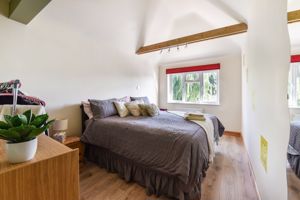 Bedroom Two with Vaulted Celing - click for photo gallery